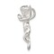 Sterling Silver Guardian Angel Pendant Charm Jewelry 32mm x 24mm